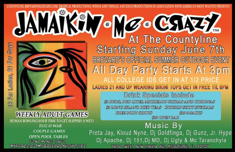 JAMAIKIN ME CRAZY !!! CONNTYLINE