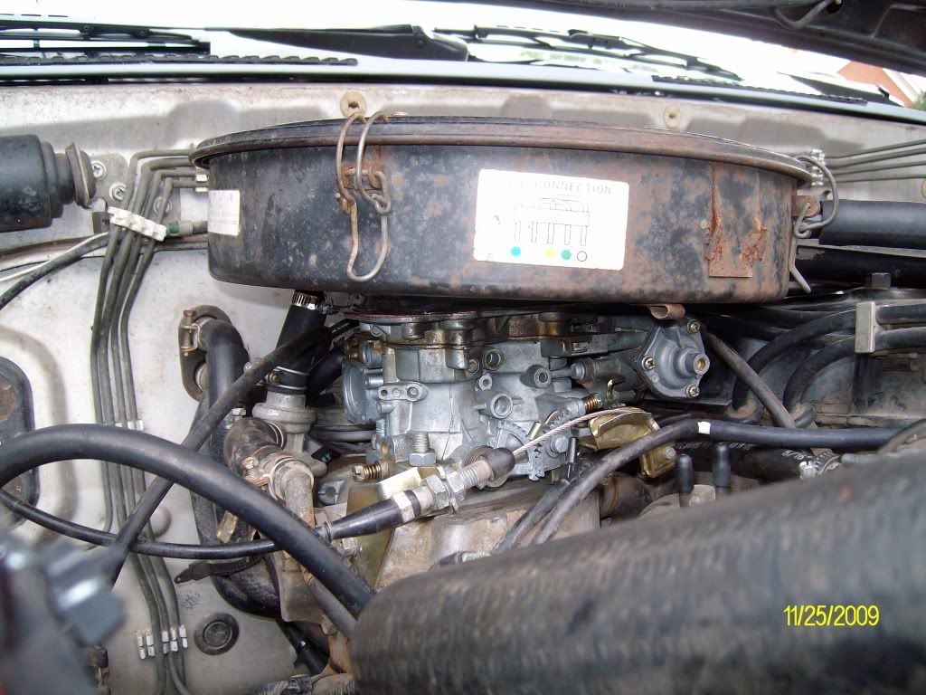 Nissan z24 fuel injection conversion #4