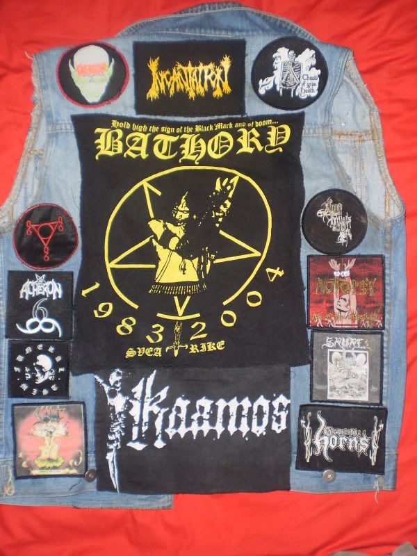 Bathory Back Patch