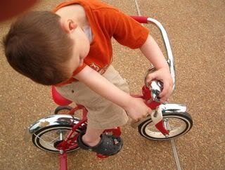 Cole and Bicycle Update, May 10, 2008 - Countryside Families