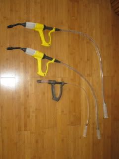 Hand pump milker. - Goats