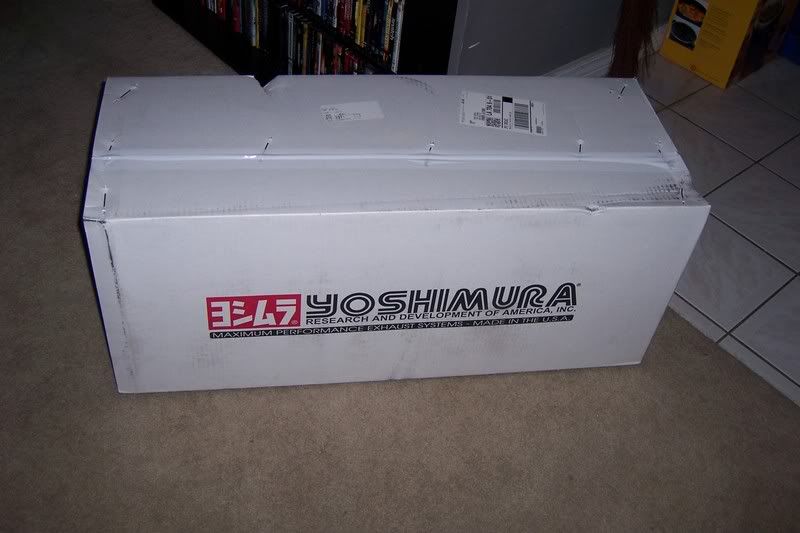 k6 1000 Full yoshimura system instal pics vids and baffle removal