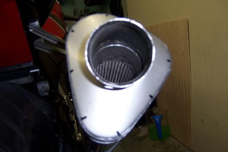 k6 1000 Full yoshimura system instal pics vids and baffle removal Suzuki GSXR Motorcycle