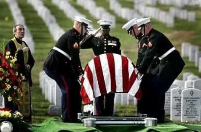 Desiree Meaning Of A Flag Drapes Coffin