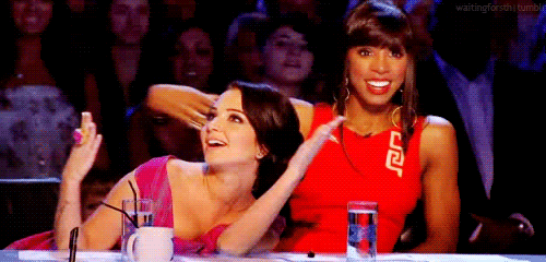 X Factor Fanning myself