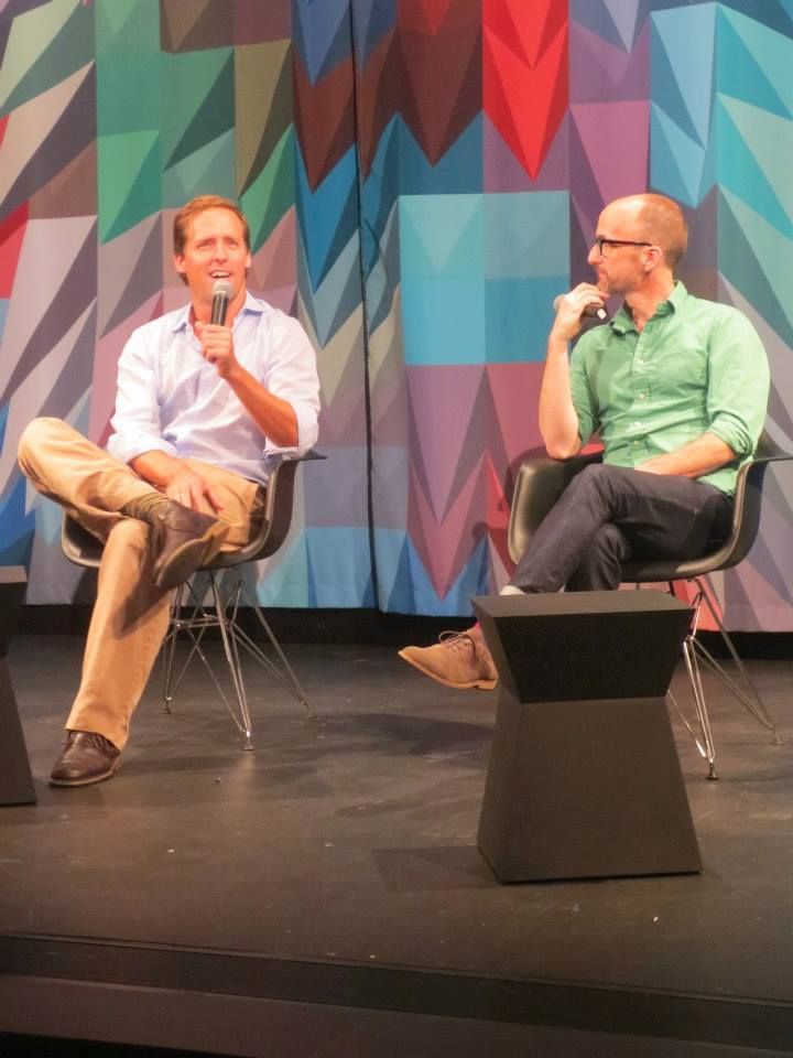 Nat Faxon and Jim Rash at MoMI
