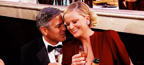 Amy Poehler George Clooney Golden Globes