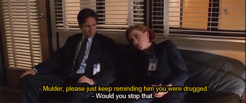 Mulder and Scully love each other, for sure.