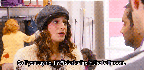 Parks and Recreation I will start a fire
