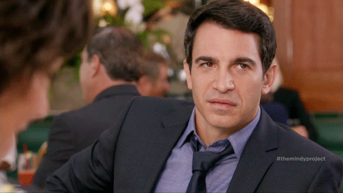Danny sad The Mindy Project