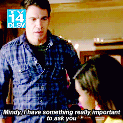 Mindy Project Danny something important