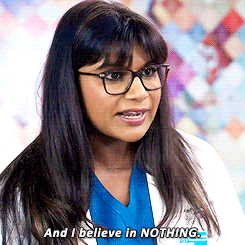 the mindy project i believe in nothing