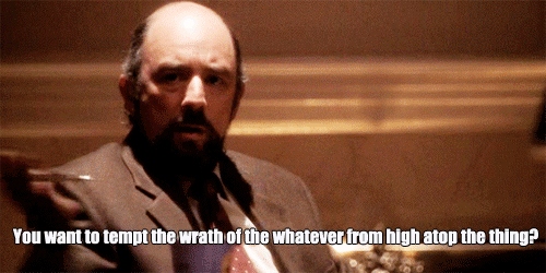 Toby Ziegler you wanna tempt the wrath