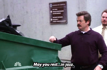 Parks and Rec May you rest in jazz