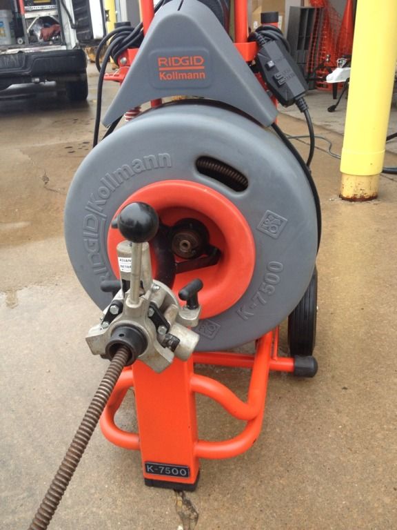 FS Ridgid K7500 Like new Plumbing Zone Professional Plumbers Forum