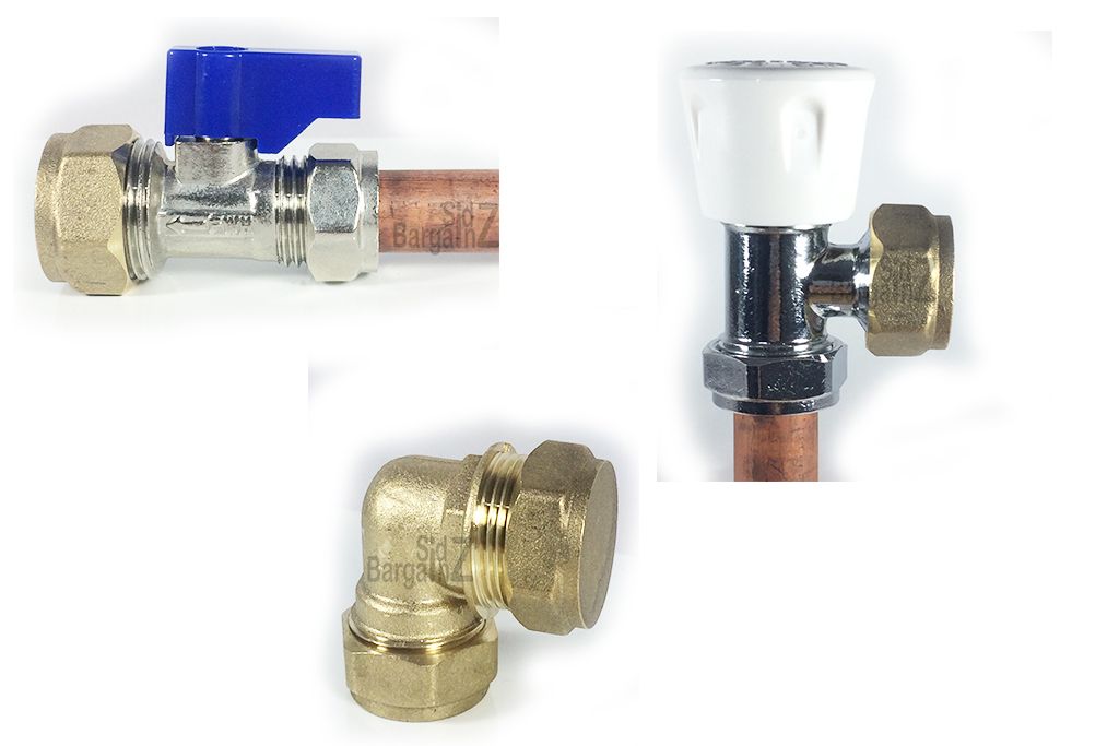 Female Blanking Cap 3/4" WASHING MACHINE RADIATOR Valve Brass Cap with