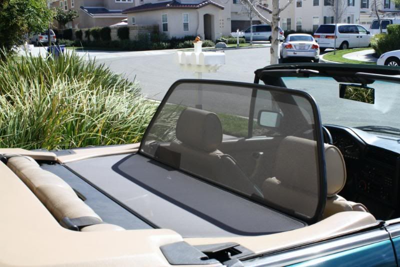 Bmw e30 convertible windscreen