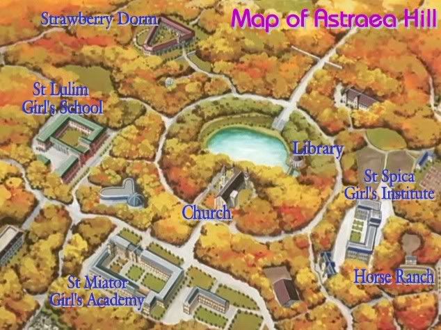 Map Of Astraea Hill [Anime].