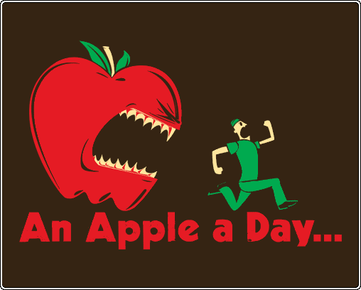 funny icon. funny icon doctor apple