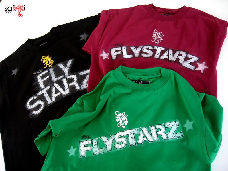 Flystarz shirts by Safari Brand