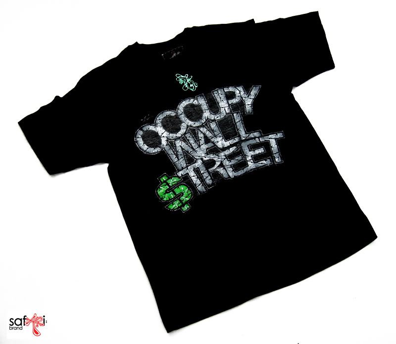 Occupy Wall Street shirts by Safari Brand