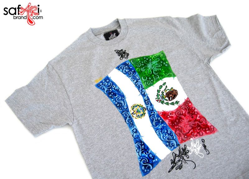 El Salvador Mexico shirt