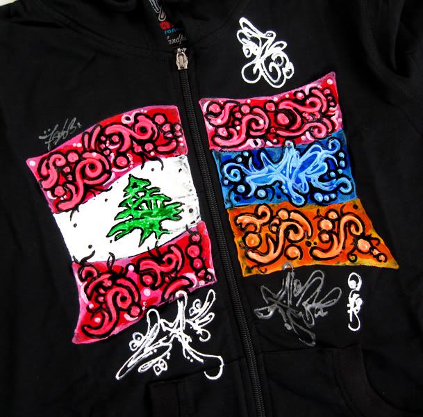 Lebanon Armenia hoodie