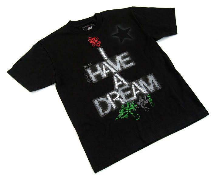 Expressionist shirt - &quot;I HAVE A DREAM&quot;
