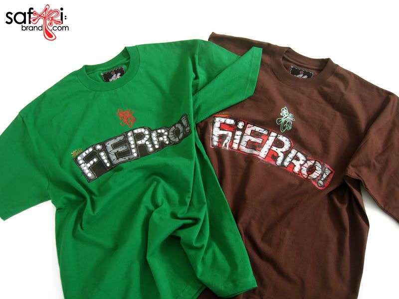 Safari Brand x Dj Santarosa &quot;Fierro!&quot; shirts