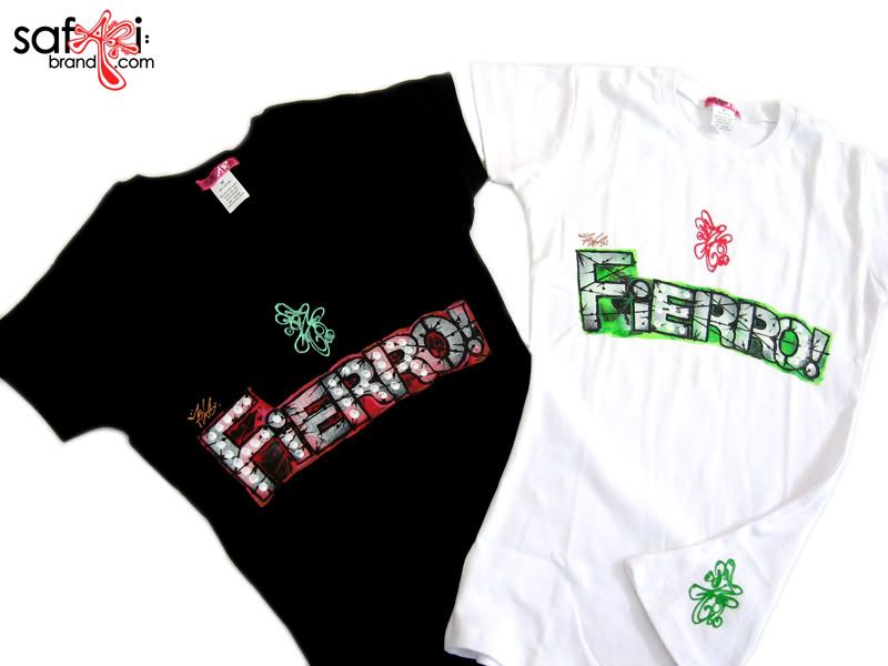 Safari Brand x Dj Santarosa &quot;Fierro!&quot; shirts