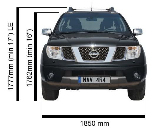 Nissan navara dimensions bed #7