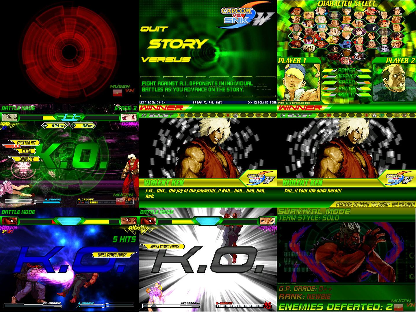 MUGEN Games Download