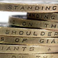 on the shoulders of giants