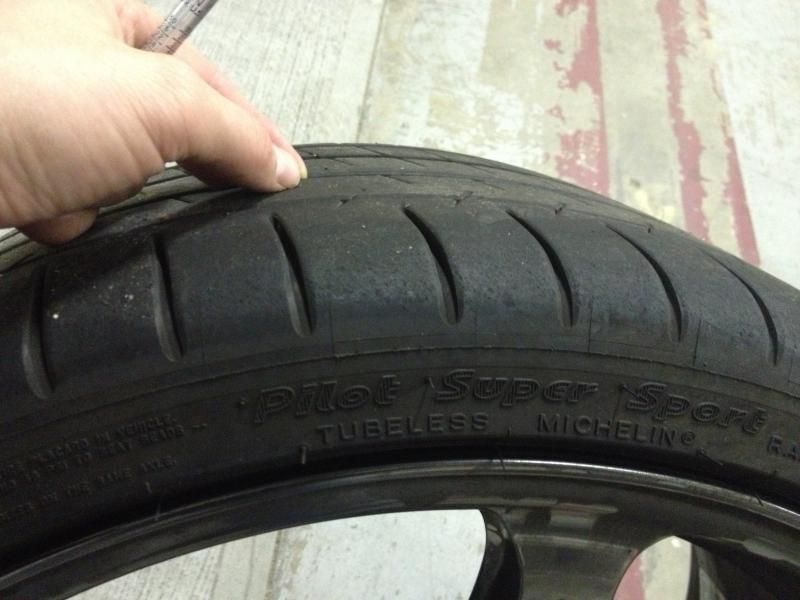 FS: Barely Used Michelin Pilot Super Sport tires 265/30-20