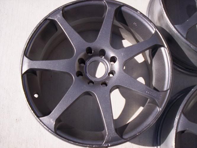 Wheel Spray Paint Gunmetal