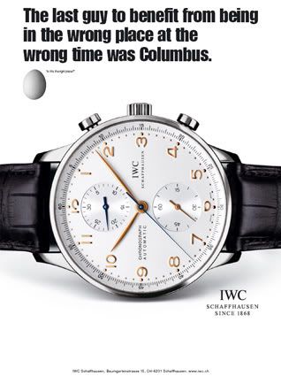 IWC advertentie posters