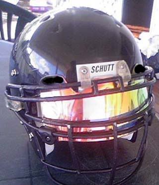 mirror visor football