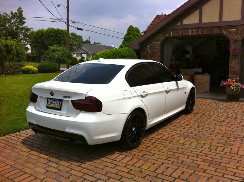 E90 LCI Smoked Tail Lights