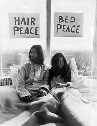 BedHairPeaceJohnandYoko.jpg John Lennon Bed Hair Peace image by EarthForceUnited