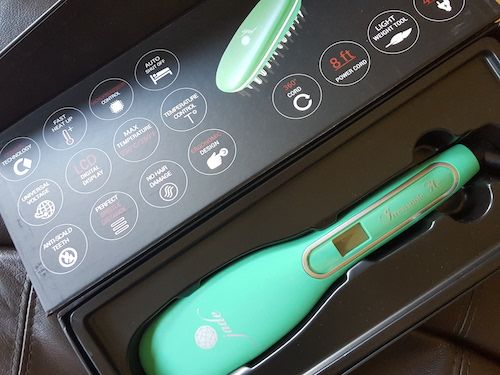 Irresistible Me Jade Hair Straightening Brush