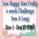 6 week challenge SewHappySewCrafty