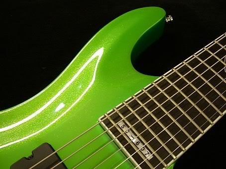 lime green bass