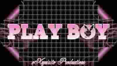 Playboy Bunnie on Playboy Banner