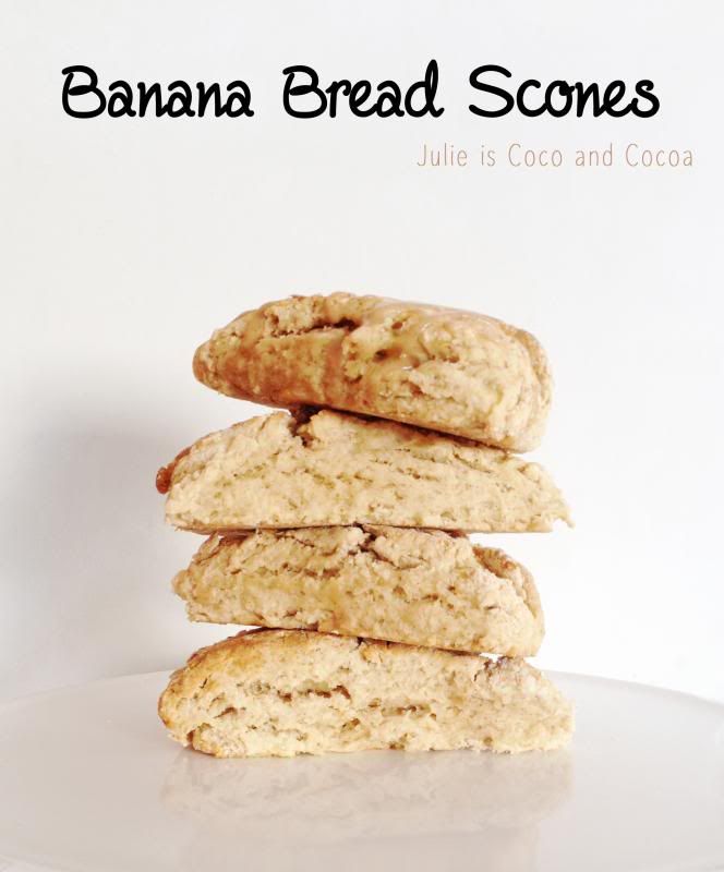 Banana Bread Scones