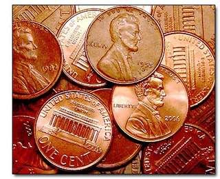 Pennies Pictures, Images and Photos