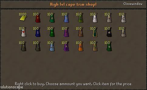 Trimmed Skill Cape