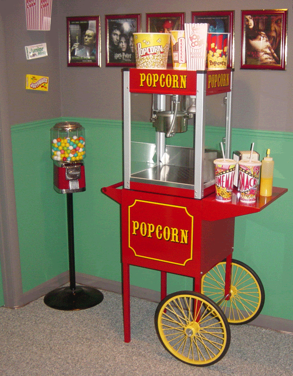 home movie popcorn machine