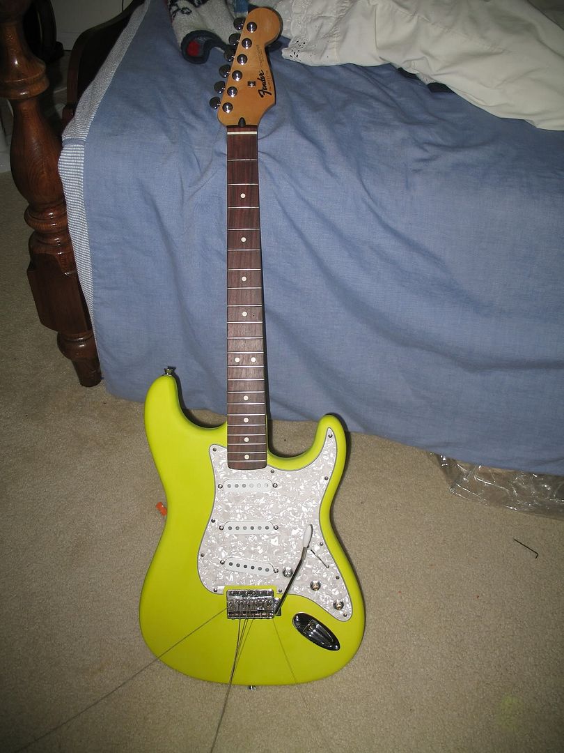 Yellow Strat