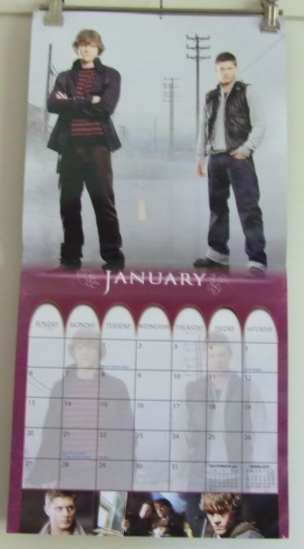 SPN Calendar January