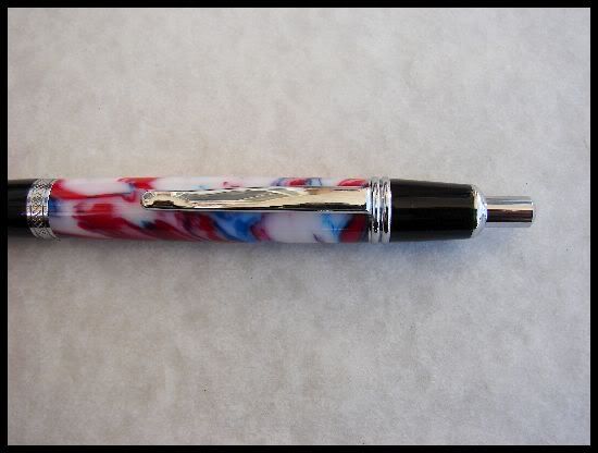 Cyber Monday SALE! <p> Patriotic Swirl Sierra Click Pen